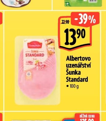 Albertovo uzenářství Šunka Standard