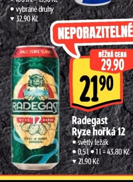 Radegast Ryze hořká 12