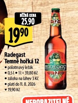 Radegast Temně hořká 12