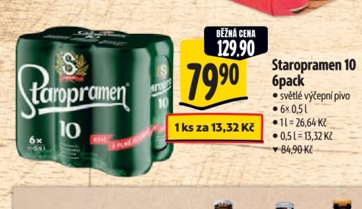 Staropramen 10 6pack