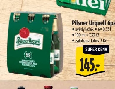 Pilsner Urquell 6pack