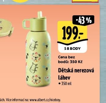 Dětská nerezová láhev