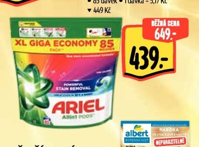 Ariel Prací kapsle