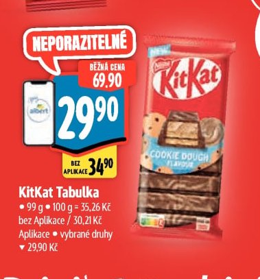 KitKat Tabulka