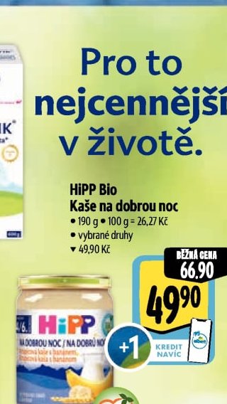 HiPP Bio Kaše na dobrou noc