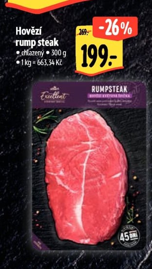 Hovězí rump steak
