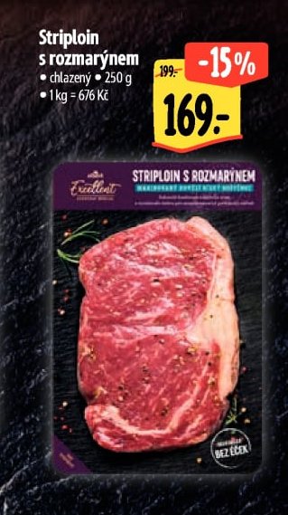 Striploin s rozmarýnem