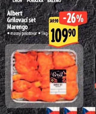Albert Grilovací set Marengo