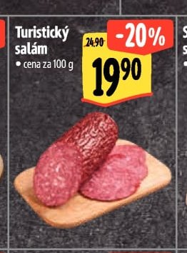 Turistický salám