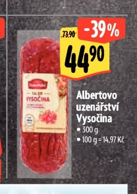 Albertovo uzenářství Vysočina