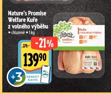 Nature's Promise Welfare Kuře z volného výběhu