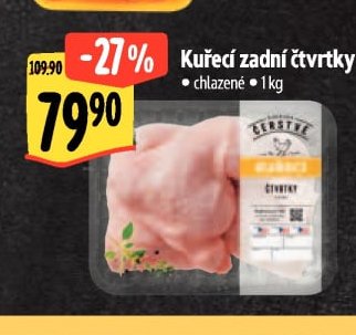 Kuřecí zadní čtvrtky