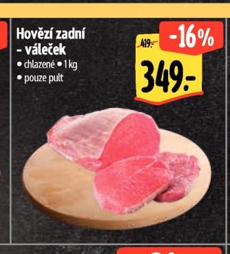 Hovězí zadní váleček