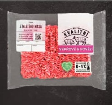 Výrobek z mletého masa mix