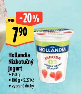 Hollandia Nízkotučný jogurt