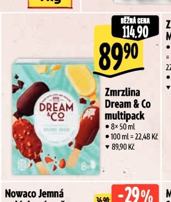 Zmrzlina Dream & Co multipack