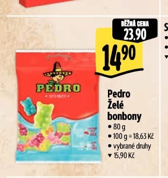 Pedro Želé bonbony
