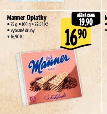 Manner Oplatky