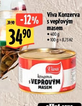 Viva Konzerva s vepřovým masem