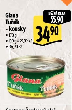 Giana Tuňák kousky