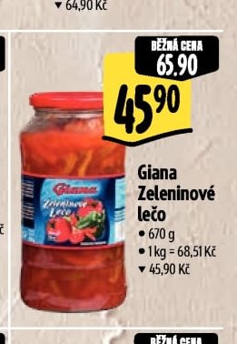 Giana Zeleninové lečo