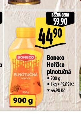 Boneco Hořčice plnotučná
