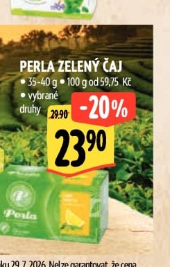 Perla Zelený čaj