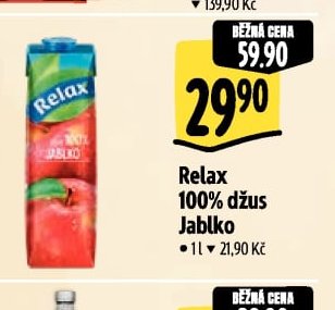 Relax 100% džus Jablko