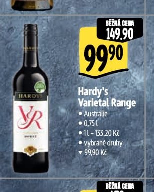 Hardy's Varietal Range