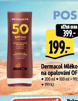 Dermacol Mléko na opalování OF 50