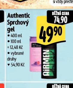 Authentic Sprchový gel