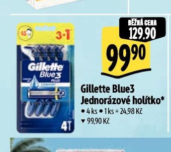 Gillette Blue3 Jednorázové holítko