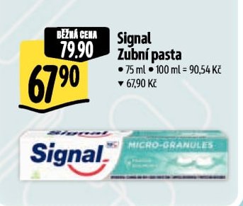Signal Zubní pasta