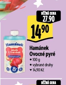 Hamánek Ovocné pyré