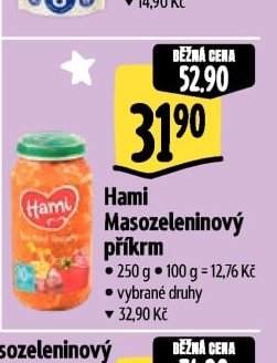 Hami Masozeleninový příkrm