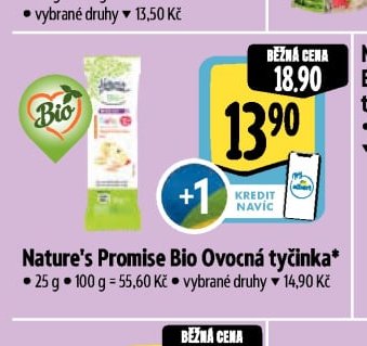 Nature's Promise Bio Ovocná tyčinka