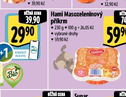 Hami Masozeleninový příkrm