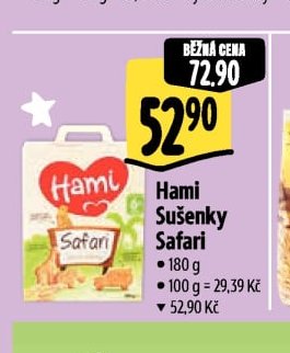 Hami Sušenky Safari