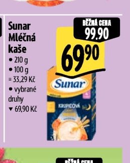 Sunar Mléčná kaše