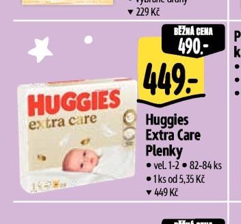 Huggies Extra Care Plenky
