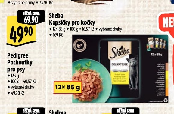 Sheba Kapsičky pro kočky
