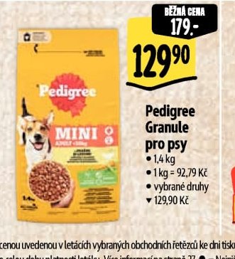 Pedigree Granule pro psy