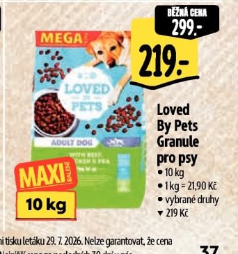 Loved By Pets Granule pro psy