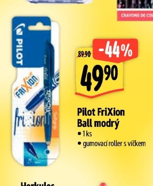 Pilot FriXion Ball modrý