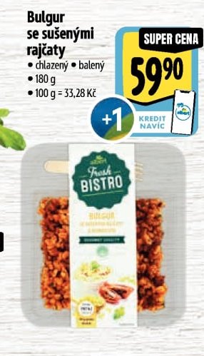 Bulgur se sušenými rajčaty
