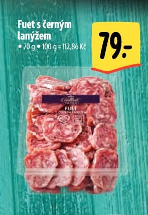 Fuet s černým lanýžem