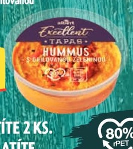 Hummus s grilovanou zeleninou