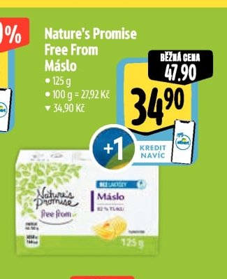 Nature's Promise Free From Máslo