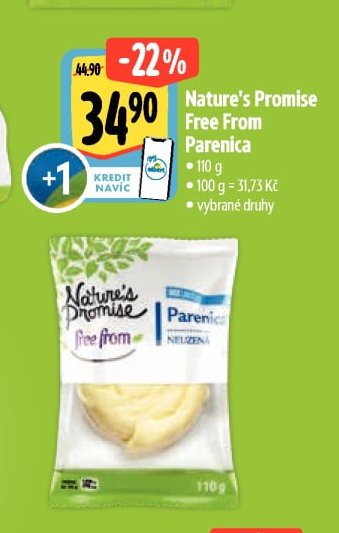Nature's Promise Free From Parenica