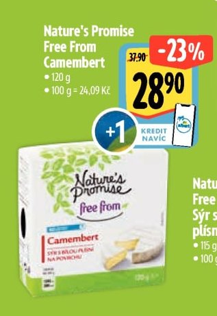 Nature's Promise Free From Camembert